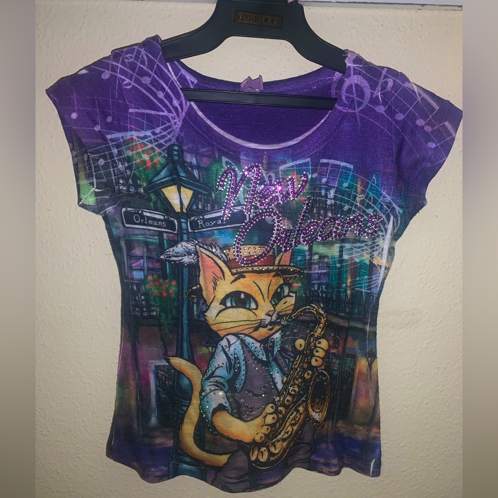 toddler New Orleans tee (girl)